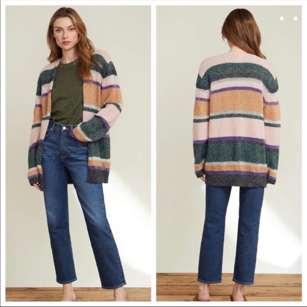 Veronica Beard Cardigans Open Front Sweater XS